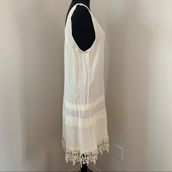 Vintage Lace Rayon Dress - Picture 7 of 8